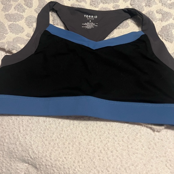 torrid Other - Torrid Black and Blue Sports Bra
